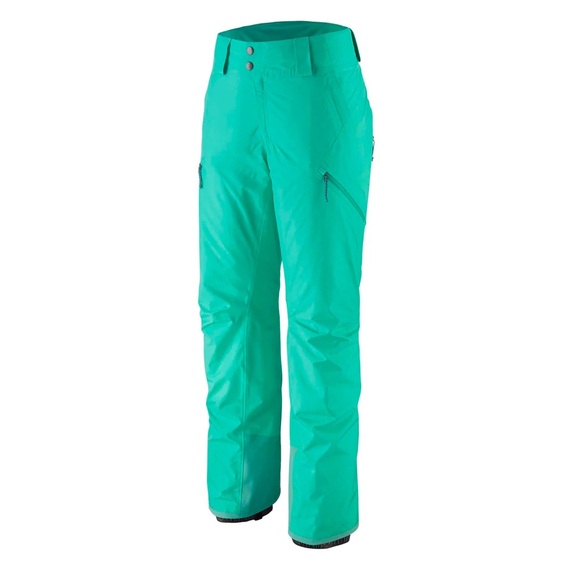 Patagonia Women’s Insulated Snow Pants Fresh Teal - Picture 2 of 12